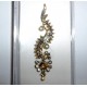 Box Bindi - Gold with Glistening Clear crystals